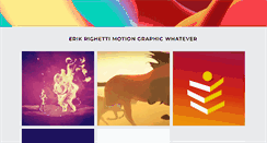 Desktop Screenshot of erikrighetti.com